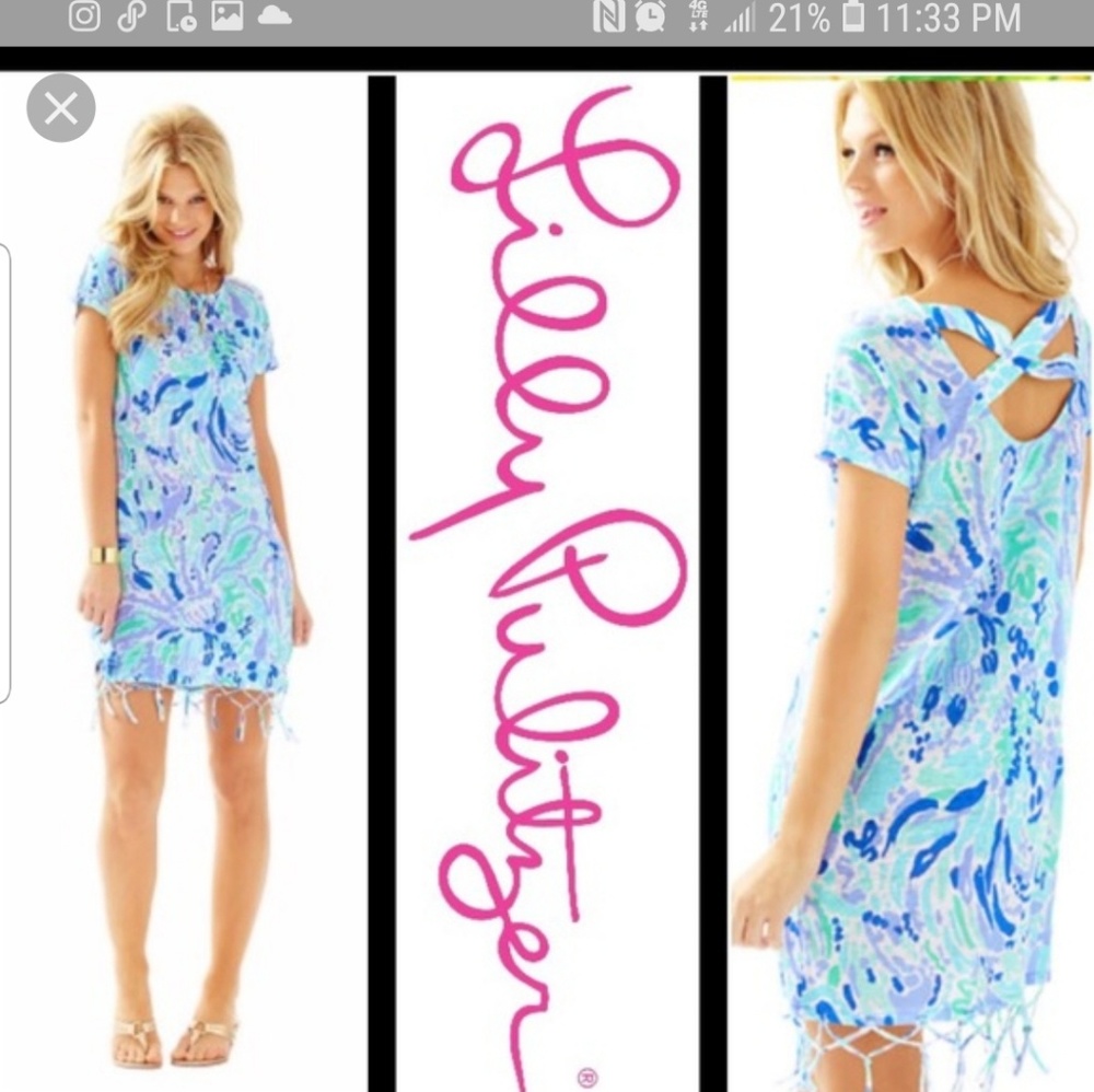 Lilly Pulitzer beachcomber dress sz m
